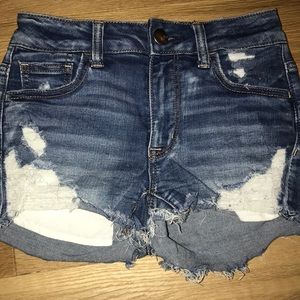 american eagle jean shorts